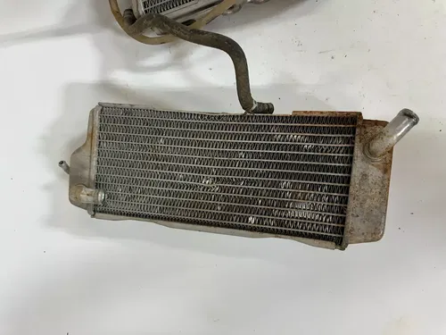 2008 Kawasaki KX450F KX450 KX 450 F Radiator Radiators Set Pair With Cap OEM