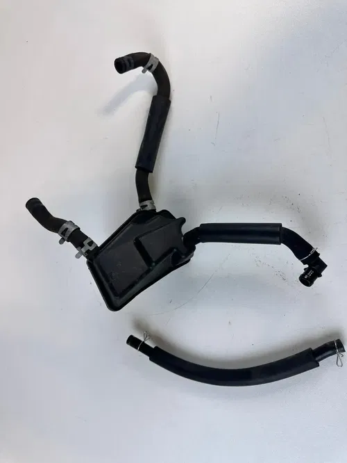 2021 Suzuki DRZ 400SM Stock Engine Oil Return Canister with hoses tubes OEM