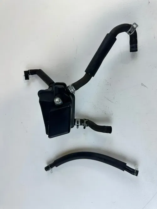 2021 Suzuki DRZ 400SM Stock Engine Oil Return Canister with hoses tubes OEM