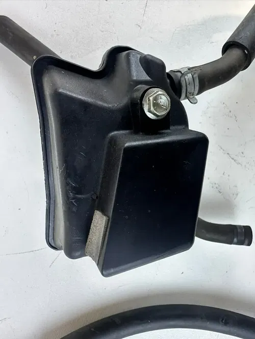 2021 Suzuki DRZ 400SM Stock Engine Oil Return Canister with hoses tubes OEM