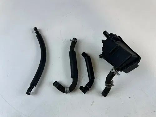 2021 Suzuki DRZ 400SM Stock Engine Oil Return Canister with hoses tubes OEM