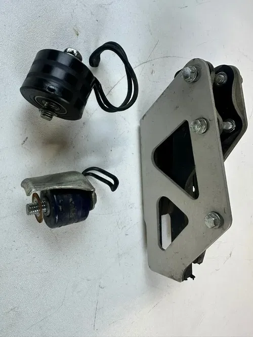 2021 DRZ 400SM Chain Slide Guide Protector OEM Stock With Rollers Low Mile
