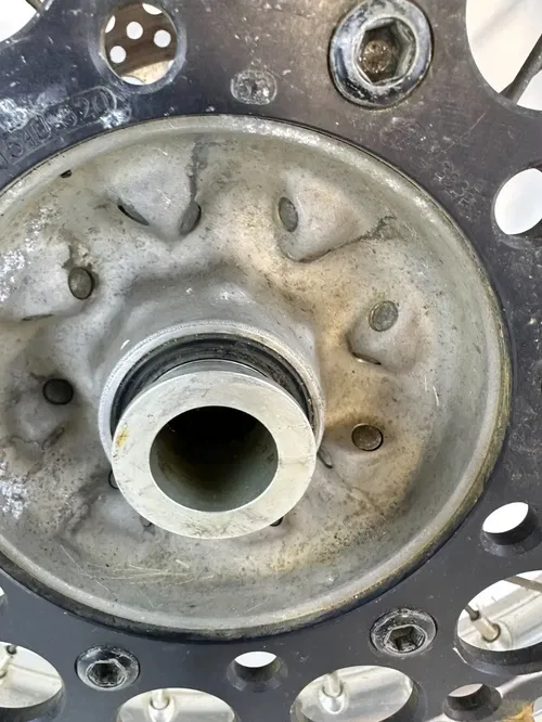 2008 Honda CRF 250R Rear DID  Wheel 19" w/spacers sprocket disc tire STRAIGHT