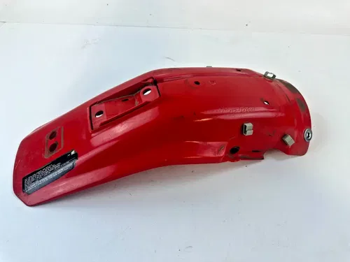 2008 Honda XR650L Rear Red Fender OEM Stock NO CRACKS