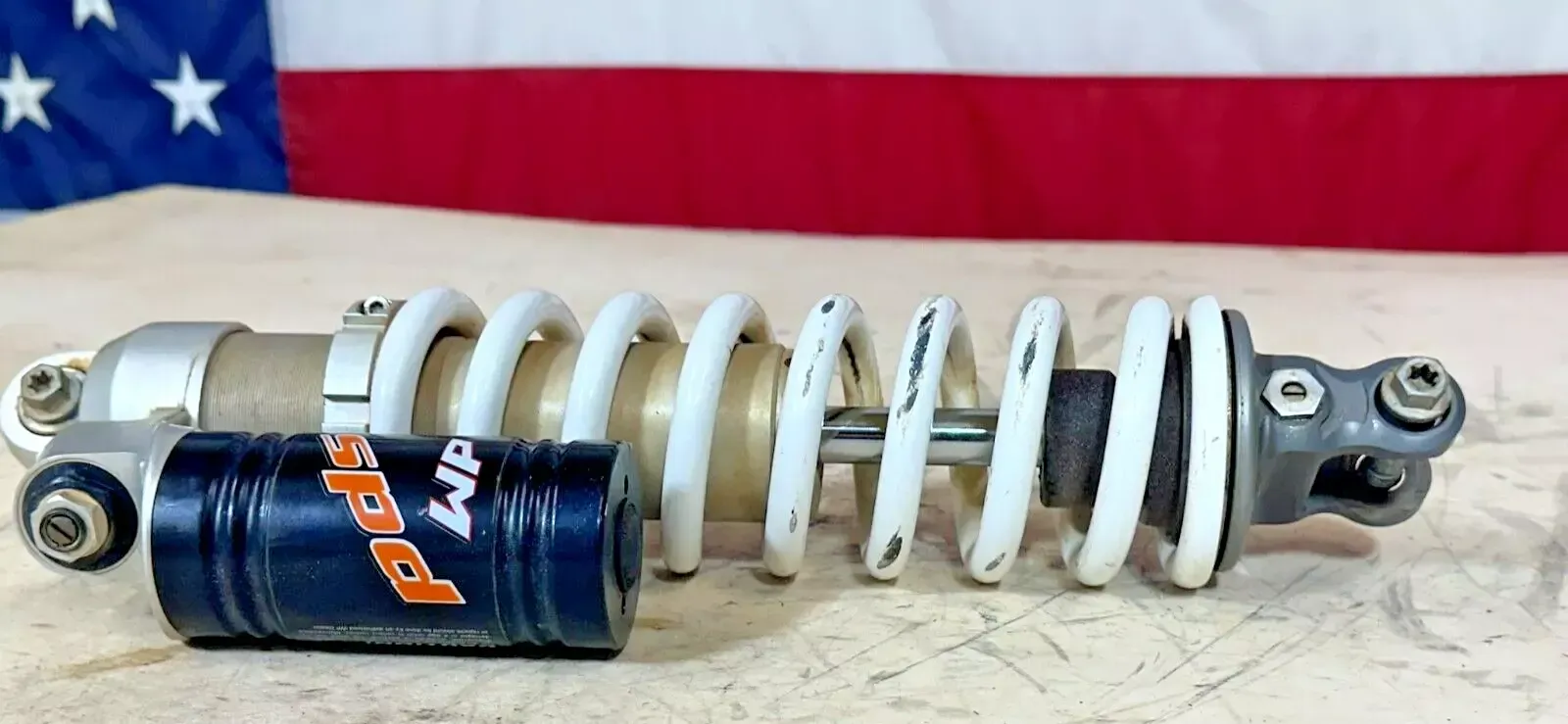 2008 KTM 300 XC WP Rear Shock Suspension 76-250 Spring White