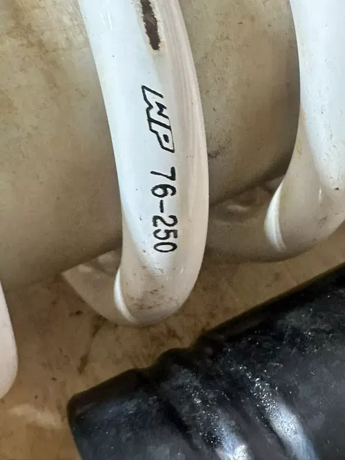 2008 KTM 300 XC WP Rear Shock Suspension 76-250 Spring White
