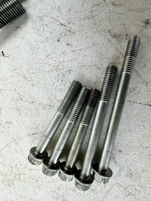 2008 Honda CRF 250R Stock Left Side Crank Case Bolt Set Inner Bolts & Outer