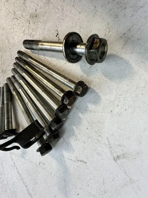 2008 Honda CRF 250R Stock Left Side Crank Case Bolt Set Inner Bolts & Outer