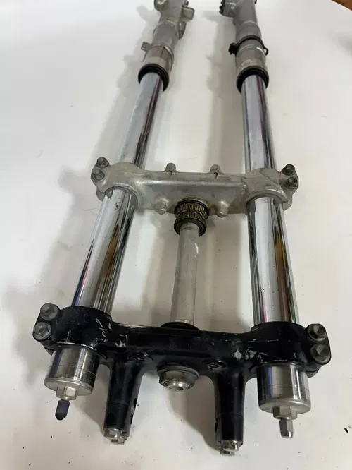 1987 HONDA XR600R Showa Front Forks Suspension Shocks Triple Tree Complete NICE!