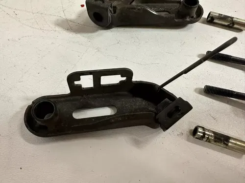 1986 Honda XL600R Headlight Cluster Mounts Mounting Arm Arms Stay & Bolts