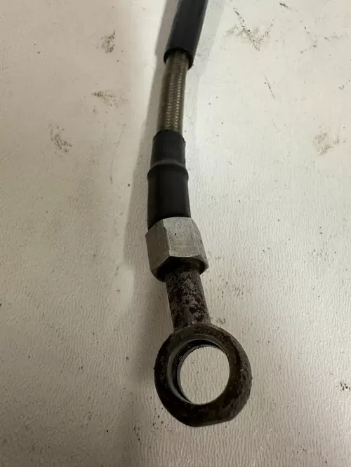 2002 Yamaha YZ250 Rear Brake Hydraulic Line Hose Stainless Steel