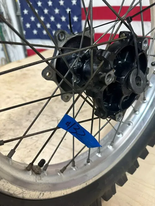 HONDA XR600R Rear Wheel Rim Tire Hub 1992 XR 600 R 18x2.15