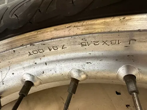 HONDA XR600R Rear Wheel Rim Tire Hub 1992 XR 600 R 18x2.15