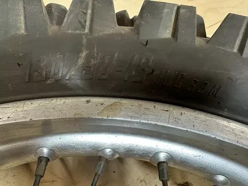 HONDA XR600R Rear Wheel Rim Tire Hub 1992 XR 600 R 18x2.15