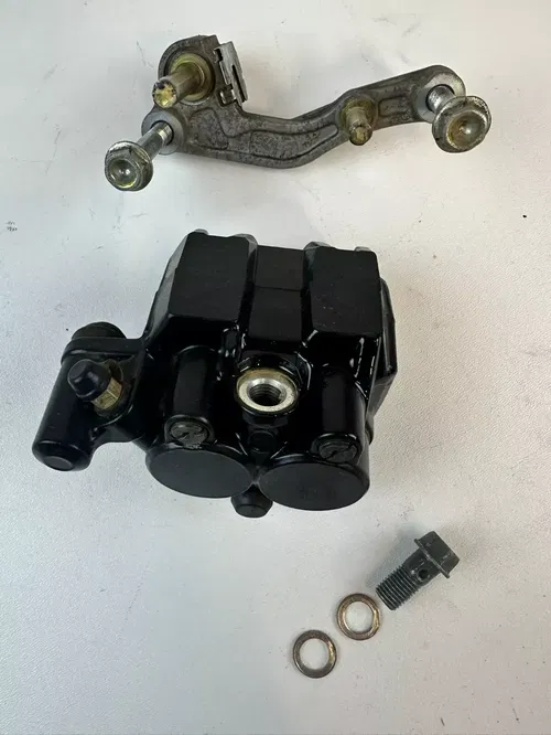 1987 Honda XR250R  Front Brake Caliper W/ Banjo Bolt OEM NICE!