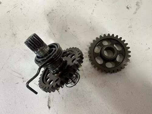 2004 Honda CRF450R Kickstart Kick Start Shaft With Idler Gear CRF 450 R TESTED