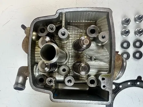 2007 Honda CRF450R Stock Cylinder Head Valves Set CRF 450 R Tested