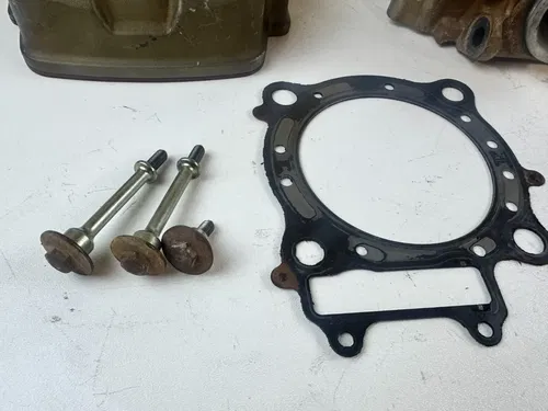 2007 Honda CRF450R Stock Cylinder Head Valves Set CRF 450 R Tested