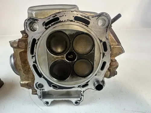 2007 Honda CRF450R Stock Cylinder Head Valves Set CRF 450 R Tested