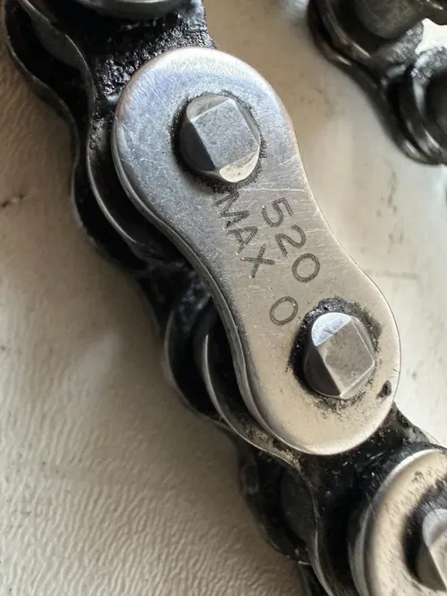 2013 DRZ400SM Main Drive Chain RK Greased Low Mile 05-24