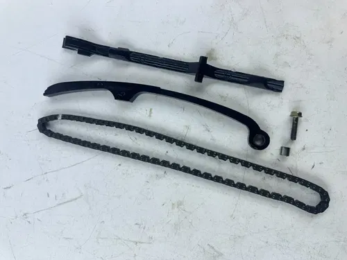 2001 Honda XR400R Cam Chain with tension slides guides OEM Stock NICE
