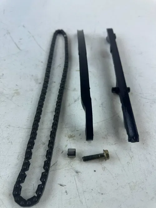 2001 Honda XR400R Cam Chain with tension slides guides OEM Stock NICE
