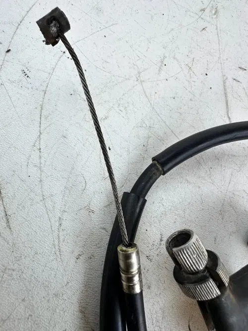 2001 Honda XR400R Clutch Cable w perch and unbreakable lever 96-04
