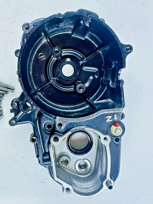 1985 HONDA ATC 110 Case Stator Cover Housing OEM Stock w/neutral Switch & Bolts