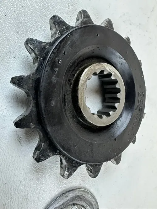 2021 Suzuki DRZ 400SM Front Drive Sprocket With Washer & Nut Low Mile 05-24
