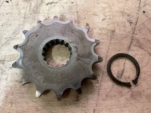 2008 KTM 300 XC Front Sprocket OEM KTM 14 tooth W/Retainer Clip