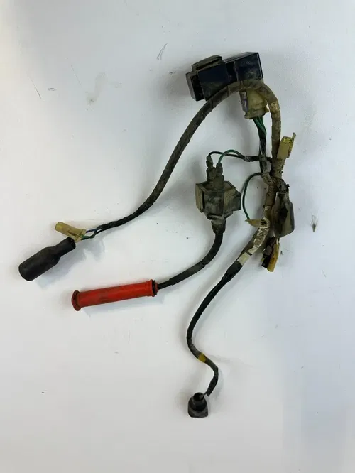 Honda 1984 XR200R Wiring Harness COMPLETE! W CDI Solenoid & Rectifier TESTED!