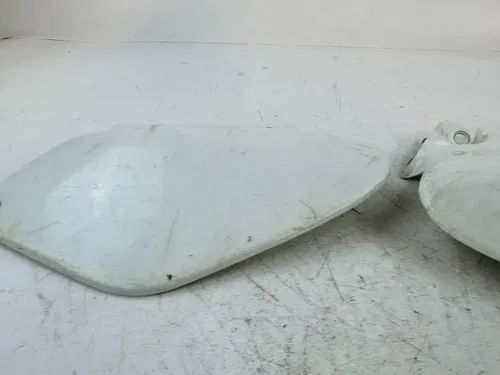 2001 Honda XR400R Rear Side Plastic Panels Number Plates White OEM Stock 96-04