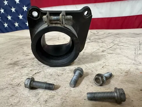 2008 KTM 300 XCW OEM Intake Manifold Flange Carburetor to Boot Reed Flow