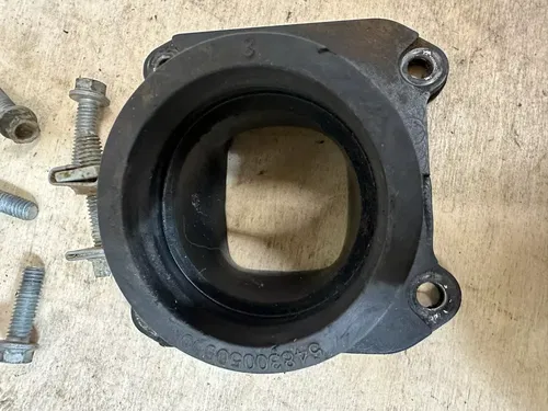 2008 KTM 300 XCW OEM Intake Manifold Flange Carburetor to Boot Reed Flow