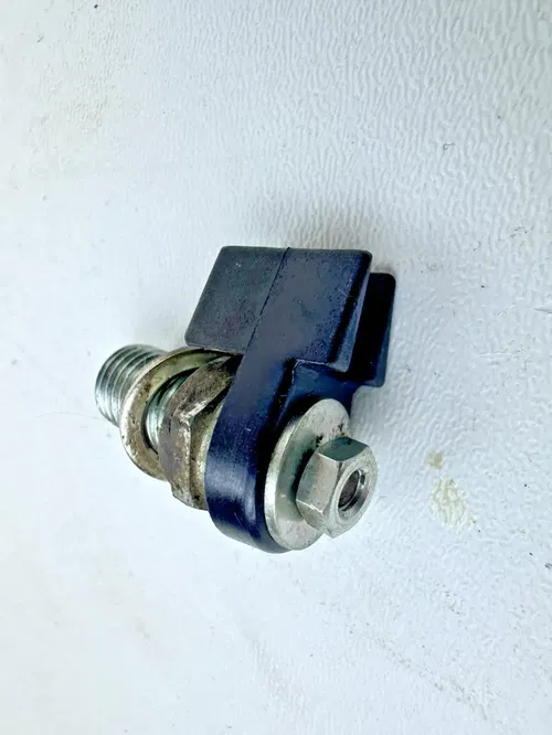 2008 Honda XR650L Stock Neutral Safety Switch Mounts from stator wire to motor