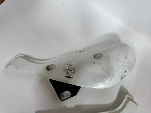 2009 Honda XR 650L Rear Side Covers RH & LH White OEM