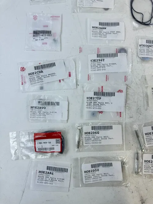 2006 Honda CRF450R Spare Engine Motor OEM LOT gaskets pins bushings & More