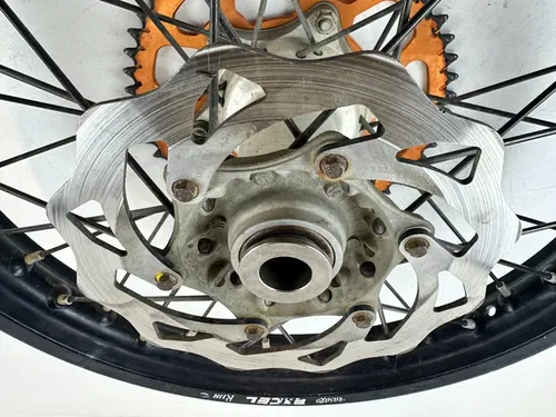 2015 KTM 250 SXF 19" Rear Wheel Sprocket Disc Spacers bead lock Straight True