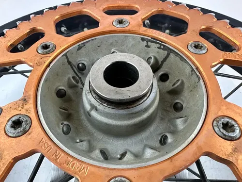 2015 KTM 250 SXF 19" Rear Wheel Sprocket Disc Spacers bead lock Straight True