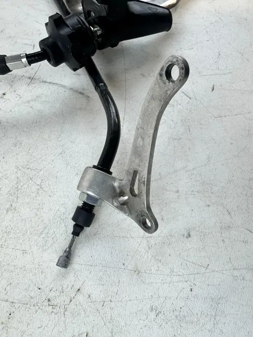 2006 Honda CRF450R Clutch Cable Bracket Lever Perch assembly