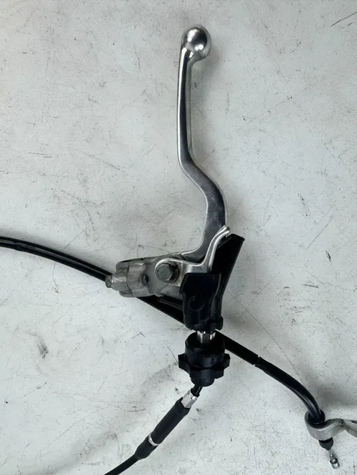 2006 Honda CRF450R Clutch Cable Bracket Lever Perch assembly