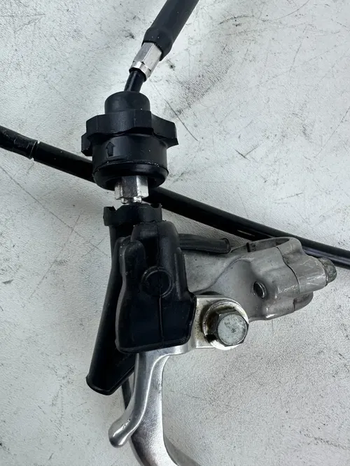 2006 Honda CRF450R Clutch Cable Bracket Lever Perch assembly