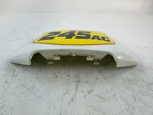 2001 Honda XR400R Front Upper Number Plate Plastic Panel White OEM Stock