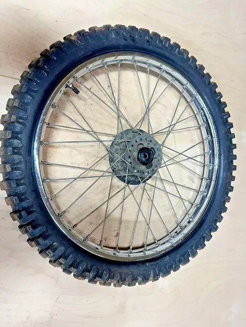 Honda XL185 S Front Wheel & Tire 1981