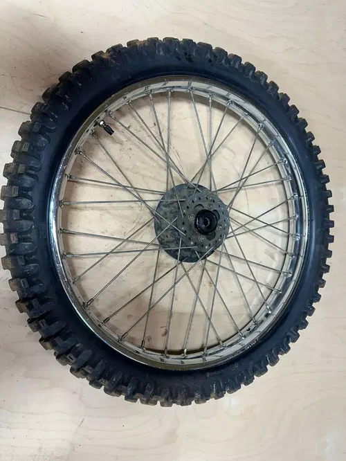 Honda XL185 S Front Wheel & Tire 1981