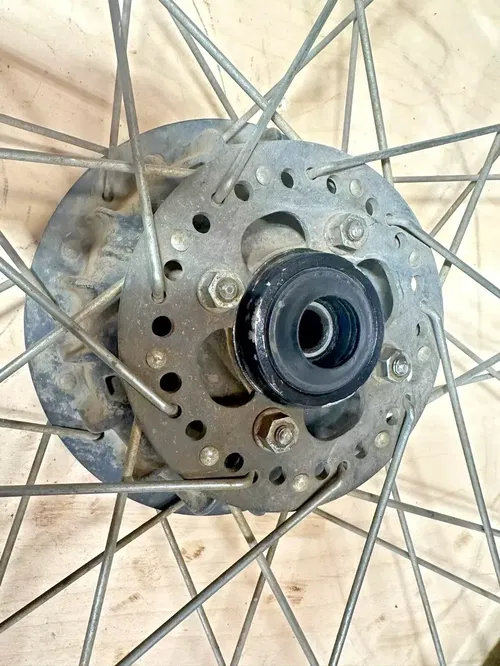 Honda XL185 S Front Wheel & Tire 1981