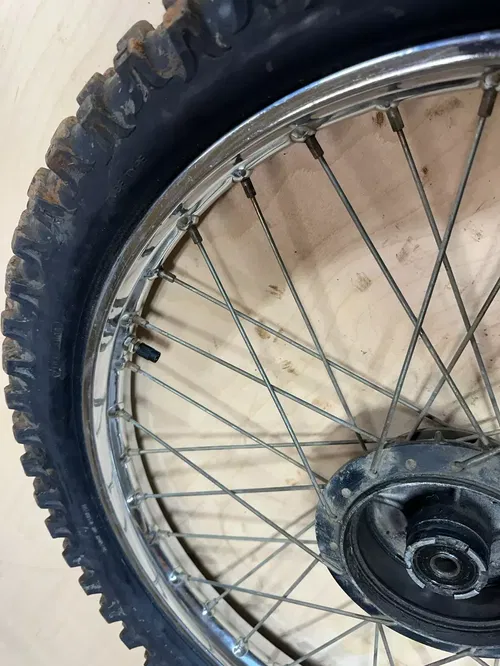 Honda XL185 S Front Wheel & Tire 1981