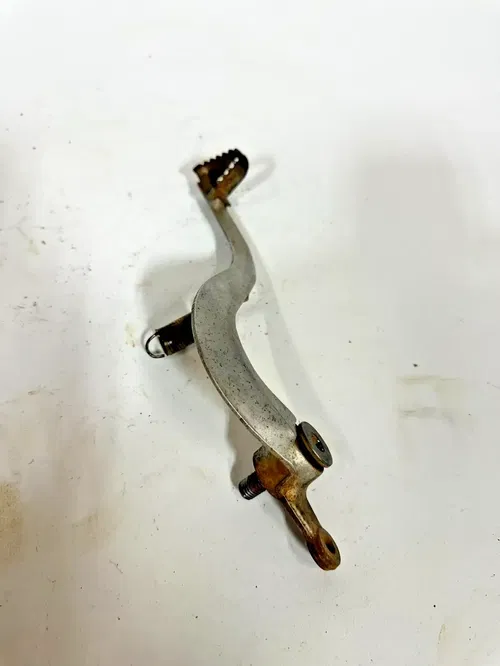 2009 Kawasaki KX450F KX450 KX 450 F Foot Brake Lever FootBrake & Spring OEM