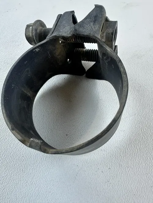 2008 Honda XR650L Stock Muffler Silencer TO Header Pipe Clamp Joint Connection