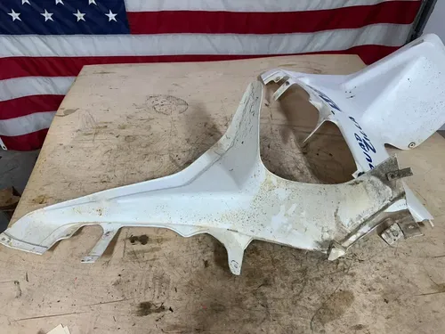 1987 Quadzilla Suzuki LT500R Front Fenders Fairings White Rare!
